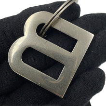 Load image into Gallery viewer, BALENCIAGA KITBag Charm/Key Ring Silver/White/Black793442 Metal Rubber