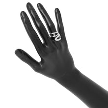 Load image into Gallery viewer, HERMES Chaine d'Ancre Twist Punk Ring Size PM/52/#12 SV925