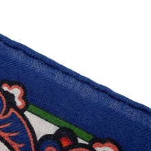 将图像加载到图库查看器中,HERMES Giant Square Letters from Erevan Size 140 Blue/Multicolor Cashmere70% Silk30%
