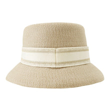 Load image into Gallery viewer, Dior Resort Logo Bucket Hat Size 59 Beige22DRT923G157 Polyester61% Nylon30% Cotton9%