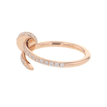 Load image into Gallery viewer, CARTIER Juste Un Clou Semi-Pavé Ring Size 47/#7 SmallB4231447/B4231400 18K Pink Gold