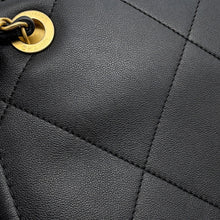 Load image into Gallery viewer, CHANEL Matelasse Shopping Chain Shoulder Bag BlackAS2750 Lambskin