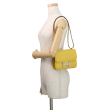 Load image into Gallery viewer, HERMES Constance3 Miroir Jaune de Naples Chevre Myzore Goatskin Size Mini