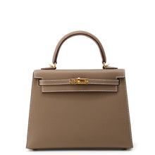 将图像加载到图库查看器中,HERMES Kelly Sellier Etoupe Epsom Size 25