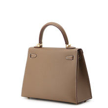 将图像加载到图库查看器中,HERMES Kelly Sellier Etoupe Epsom Size 25