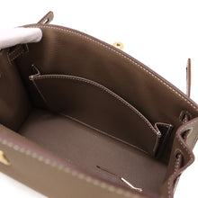 将图像加载到图库查看器中,HERMES Kelly Sellier Etoupe Epsom Size 25
