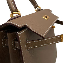将图像加载到图库查看器中,HERMES Kelly Sellier Etoupe Epsom Size 25