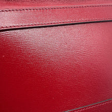 将图像加载到图库查看器中,GUCCI Horsebit1955 Drawstring Bag Shoulder Bag Red602118 000926 Leather