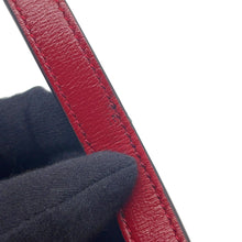 将图像加载到图库查看器中,GUCCI Horsebit1955 Drawstring Bag Shoulder Bag Red602118 000926 Leather