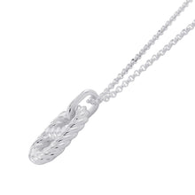将图像加载到图库查看器中,HERMES Chaine d'Ancre Area II Pendant Size GM SV925