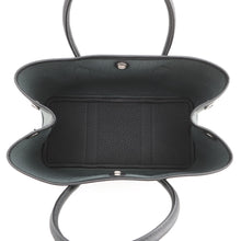 Load image into Gallery viewer, HERMES Garden Party Vert Mangrove/Black Toile H Negonda Leather Size TPM
