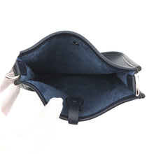 Load image into Gallery viewer, HERMES Evelyne Amazon Long Maxi Quadrille Blue Nuit Taurillon Clemence Size TPM