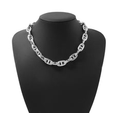 Load image into Gallery viewer, HERMES Chaine d'Ancre Necklace 29 frames Size GM SV925