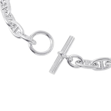 Load image into Gallery viewer, HERMES Chaine d'Ancre Necklace 29 frames Size GM SV925