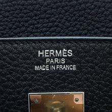 将图像加载到图库查看器中,HERMES Birkin Black Togo Leather Size 40