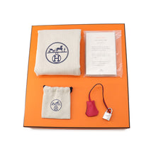 Load image into Gallery viewer, HERMES Birkin Picnic Framboise Swift Leather Rattan Size 25