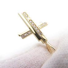 Load image into Gallery viewer, HARRY WINSTON Traffic Cloth Diamond NecklaceCMDYRECRTRF 18K Yellow Gold