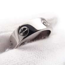 Load image into Gallery viewer, CARTIER LOVE Ring Classic Model Size 51/#11 ClassicB4084751/B4084700 18K White Gold