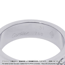Load image into Gallery viewer, CARTIER LOVE Ring Classic Model Size 51/#11 ClassicB4084751/B4084700 18K White Gold