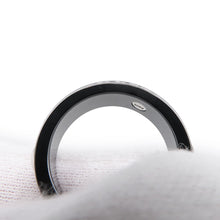 Load image into Gallery viewer, LOUIS VUITTON Petite Bague Crew Diamond Ring Size 54/#14 Pt950 Ceramic