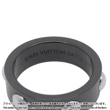 Load image into Gallery viewer, LOUIS VUITTON Petite Bague Crew Diamond Ring Size 54/#14 Pt950 Ceramic