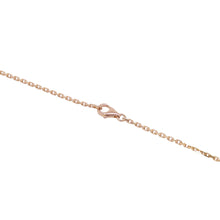 Load image into Gallery viewer, CARTIER Baby Love Semi-Pave NecklaceB7013900 18K Pink Gold