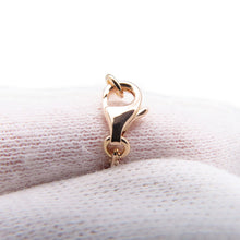 Load image into Gallery viewer, CARTIER Baby Love Semi-Pave NecklaceB7013900 18K Pink Gold