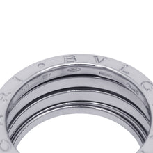 Load image into Gallery viewer, BVLGARI B-zero1 Ring 4 bands Size 58/#18 18K White Gold