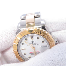 Load image into Gallery viewer, ROLEX Yacht-Master W29mm Stainless Steel K18YG White Dial169623