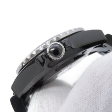 Load image into Gallery viewer, CHANEL J12 W33mm Stainless Steel Ceramic Black DialH5695