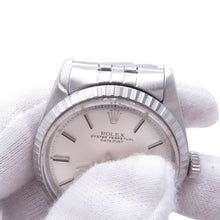 将图像加载到图库查看器中,ROLEX Datejust W36mm Stainless Steel Silver Dial1603