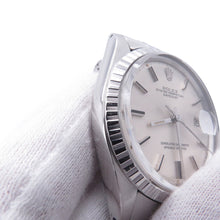 将图像加载到图库查看器中,ROLEX Datejust W36mm Stainless Steel Silver Dial1603