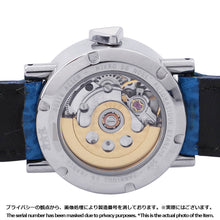 Load image into Gallery viewer, Alain Silberstein Alan Silberstein BOITO ACIER W22mm Stainless Steel Leather Blue Dial