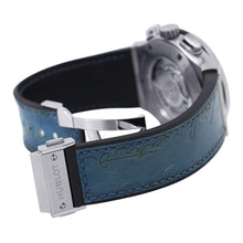 Load image into Gallery viewer, HUBLOT Classic Fusion Chronograph Berluti Scritto Ocean Blue Limited Edition of 250 W45mm Stainless Steel Leather Blue Dial521.NX.050B.VR.BER18