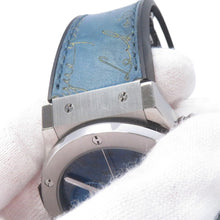 Load image into Gallery viewer, HUBLOT Classic Fusion Chronograph Berluti Scritto Ocean Blue Limited Edition of 250 W45mm Stainless Steel Leather Blue Dial521.NX.050B.VR.BER18