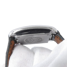 将图像加载到图库查看器中,HERMES Cape Cod Double Tour Chaine d'Ancre Diamond Bezel H33mm×W23mm Stainless Steel Leather Black DialCC1.330