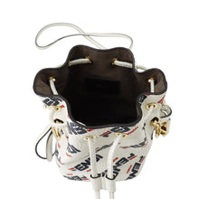 Load image into Gallery viewer, FENDI Montresor Mini FILA Collaboration White/Navy/Red8BS010 A5P6 Leather Size Mini