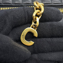 将图像加载到图库查看器中,CELINE Quilted Camera Bag Black188353 Leather Size Medium