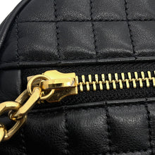 将图像加载到图库查看器中,CELINE Quilted Camera Bag Black188353 Leather Size Medium