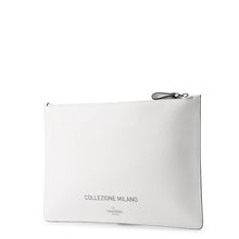 Load image into Gallery viewer, Valentino Garavani 21 Stainless Steel Milan Collection Limited Edition Clutch Bag White/MulticolorVW9P0269MNQ Leather