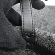 Load image into Gallery viewer, Valentino Garavani VLTN Tote Bag Gray/Black1Y2B0A35BZN Felt Leather Size Medium
