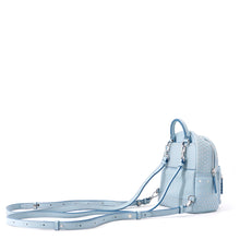 Load image into Gallery viewer, MCM Stark Special Bebeboo Backpack Light BlueMMK6SVE71LS001 Leather