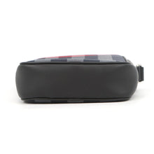 Load image into Gallery viewer, BURBERRY Super Explode Check Vertical Camera Bag Navy/Gray8084062 Canvas Leather