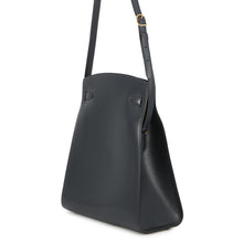 将图像加载到图库查看器中,HERMES Kelly Sports GM Blue Indigo Box Calf Leather