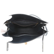将图像加载到图库查看器中,HERMES Kelly Sports GM Blue Indigo Box Calf Leather