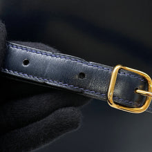 将图像加载到图库查看器中,HERMES Kelly Sports GM Blue Indigo Box Calf Leather