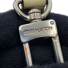 Load image into Gallery viewer, LOUIS VUITTON Chapman Zebra Bag Charm Silver/White PVC