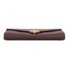 将图像加载到图库查看器中,FENDI FFDiamond Chain Wallet Bordeaux/Purple8M0365 ALV4 Leather