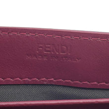 将图像加载到图库查看器中,FENDI FFDiamond Chain Wallet Bordeaux/Purple8M0365 ALV4 Leather
