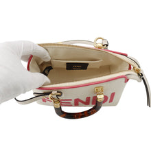 将图像加载到图库查看器中,FENDI By the way White/Pink8BS067 ANVG Canvas Size Mini